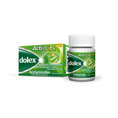 DOLEX ACTIVGEL FCO X 24 CAPS