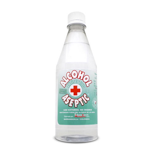ALCOHOL ASEPTIC FCO X 500 ML