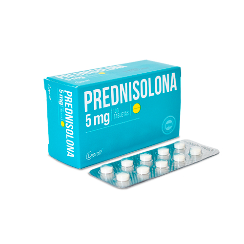 PREDNISOLONA 5 MG LAPROFF CAJA X 100 TAB