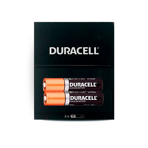 PILA DURACELL AAA X 2 UNDS
