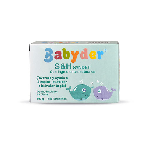 JABON BABYDER DERMOLIMPIADOR BARRA X 100 GR