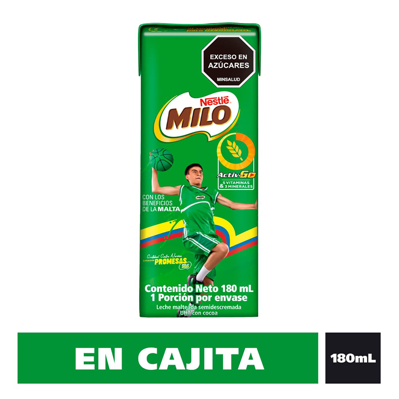 MILO ACTIV-GO CAJA X 180 ML