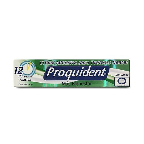 CREMA ADHESIVA PROQUIDENT MENTA TUBO X 40 GR