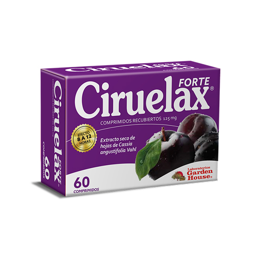 CIRUELAX MINITABS CAJA X 60 COMP
