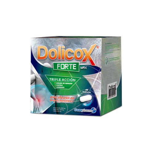 DOLICOX FORTE MAX CAJA X 48 TABS