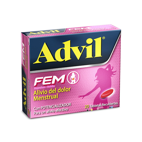 ADVIL FEM CAJA X 20 TABS