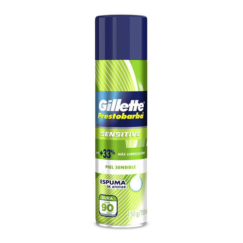 ESPUMA AFEITAR GILLETTE SENSIT IVE X 150 GR