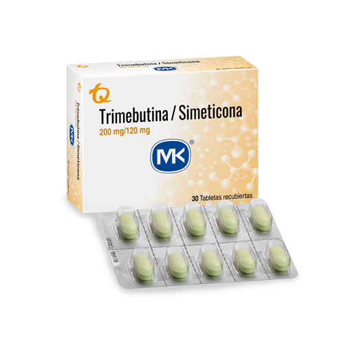 TRIMEBUTINA+SIMETICONA 200/120 MK X 30 TABS