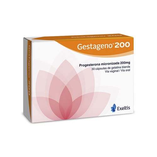 GESTAGENO 200 MG CAJA X 30 CAPS