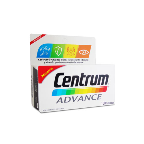 CENTRUM ADVANCE FCO X 100 TABS