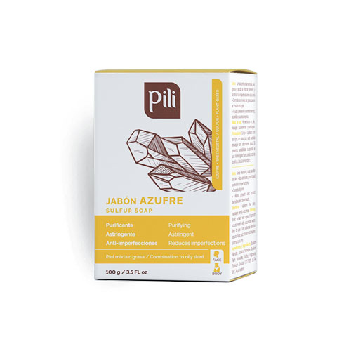 JABON DE AZUFRE PILI BARRA X 100 GR