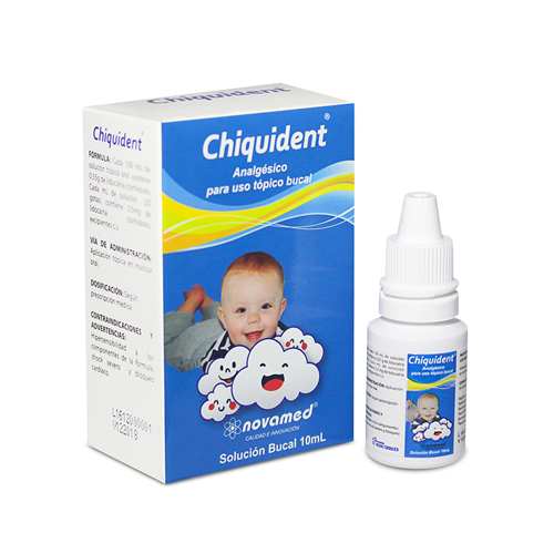 CHIQUIDENT GOTAS FCO X 10 ML