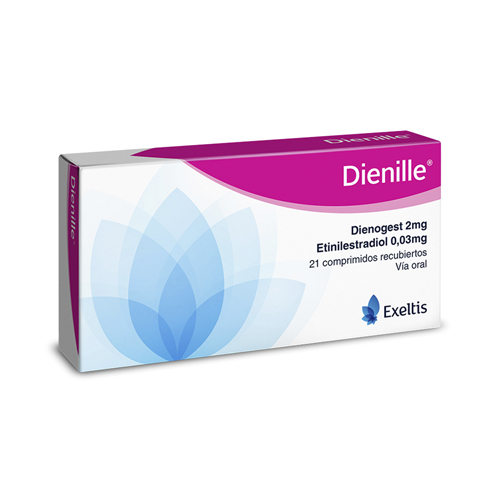 DIENILLE 2/0,03 MG ** CAJA X 21 COMP