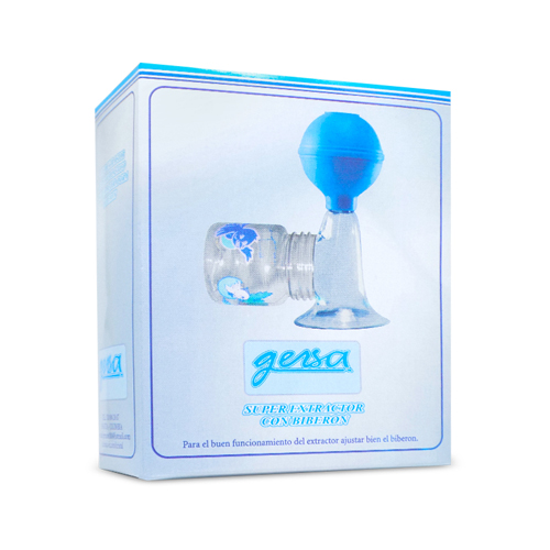 EXTRACTOR DE LECHE MATERNA CON BIBERON GERSA