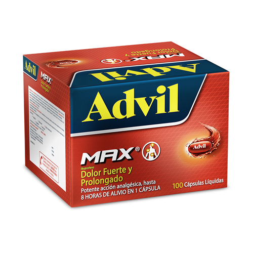 ADVIL MAX CAJA X 100 CAPS