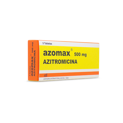 AZOMAX 500 CAJA X 5 TABS