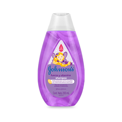 CHAMPU J&J FUERZA/VITAMINA FCO X 200 ML