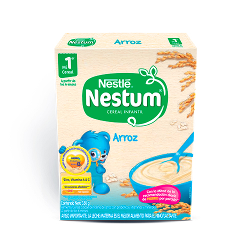 CEREAL NESTUM ARROZ CAJA X 350 GR