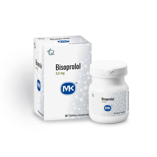 BISOPROLOL 2.5 MG MK ** FCO X 30 TABS