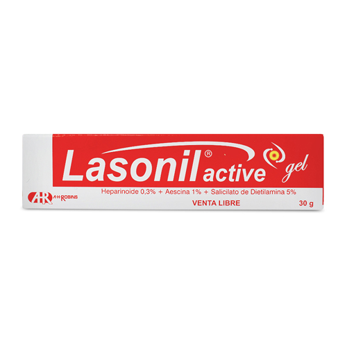 LASONIL ACTIVE GEL TUBO X 30 GR