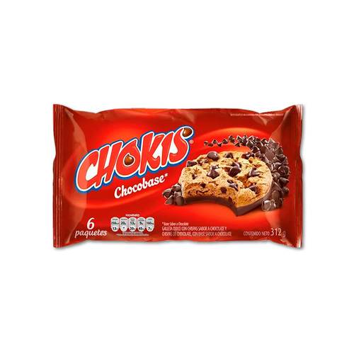 GALL. CHOKIS CHOCOBASE BOLSA X 6 UNDS