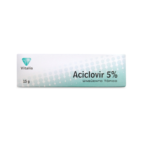 ACICLOVIR UNG TOP.5% VITALIS TUBO X 15 GR