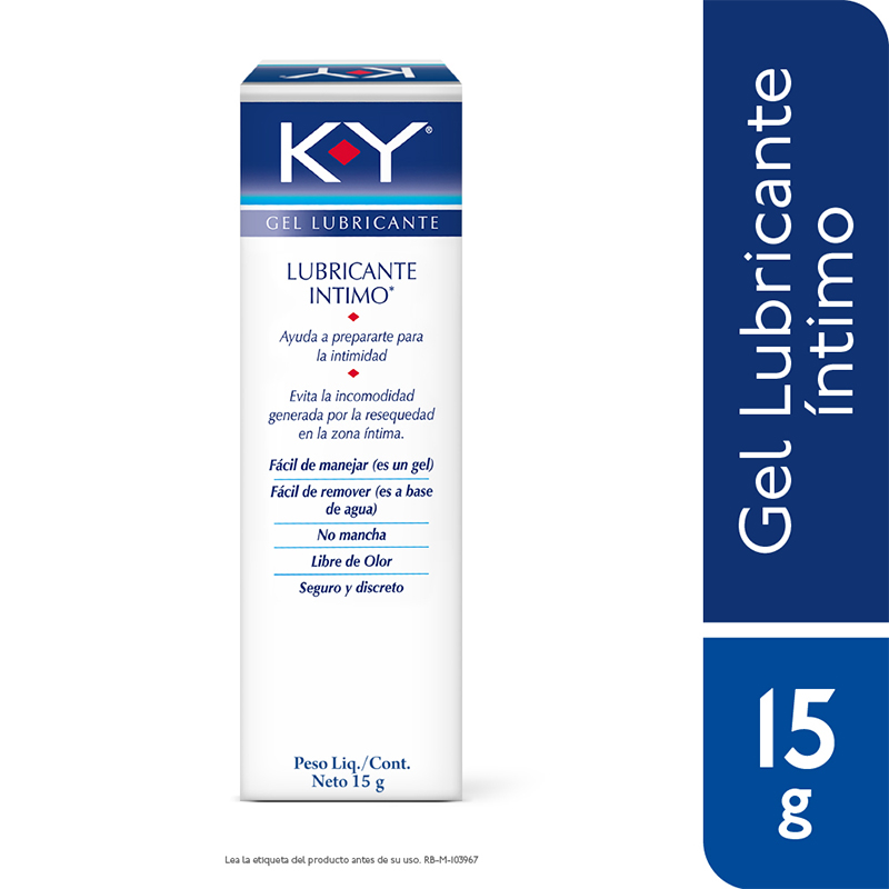 GEL LUBRIC.K-Y TUBO X 15 GR