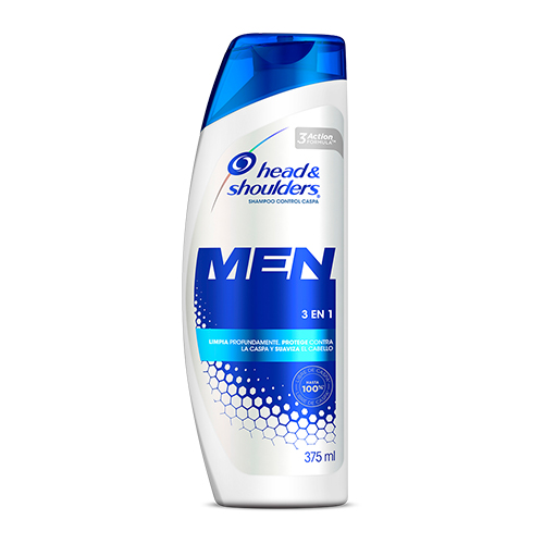 CHAMPU H&S MEN 3en1 FCO X 375 ML