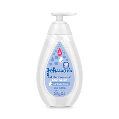BANO LIQ.J&J BABY HIDR/INTENSA FCO X 400 ML