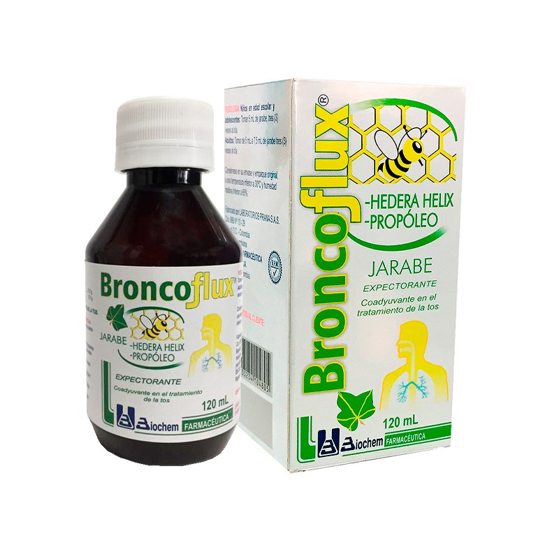 BRONCOFLUX JBE FCO X 120 ML
