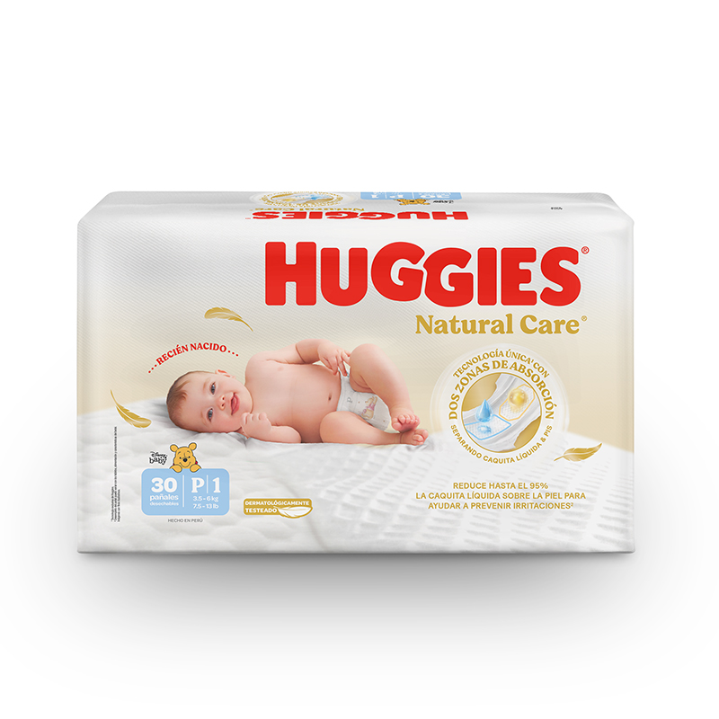 PANAL HUGGIES NATCARE ET1 P X 30 UNDS