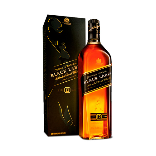 WHISKY JOHNNIE WALKER BLACK BOT. X 700 ML