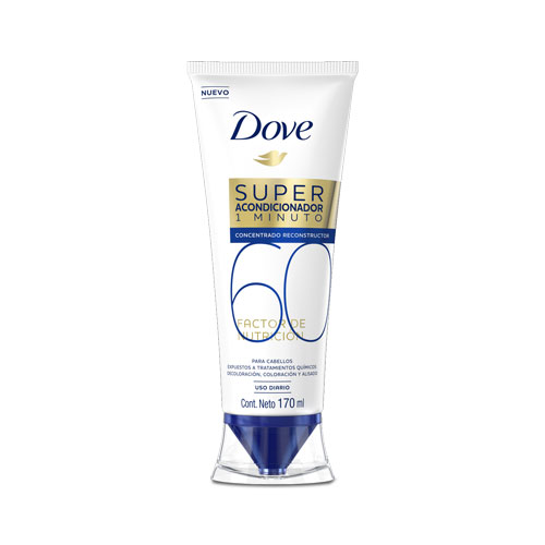 ACOND.DOVE SUPER 1 MIN TUBO X 170 ML