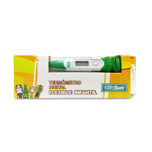 TERMOMETRO DIG.FLEX.ALFA SAFE VERDE X 1 UND