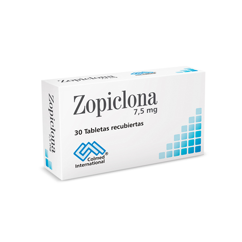 ZOPICLONA 7.5 MG COLMED CAJA X 30 TABS