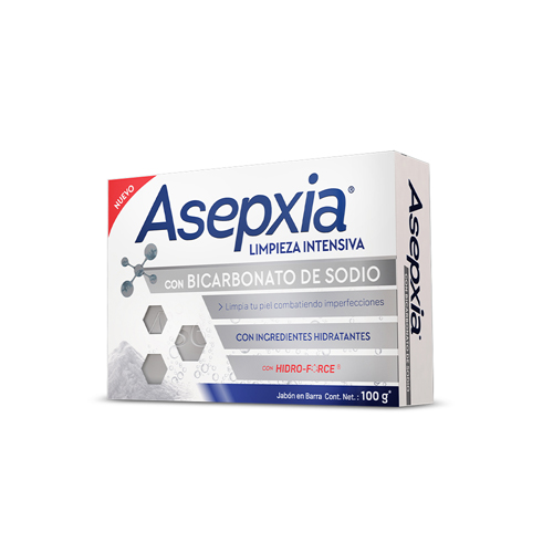 ASEPXIA JABON BICARBONATO SODIO X 100 GR