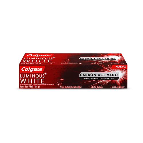 CREMA DENT.COLGATE LUMIN.WHITE CARBON X 75ML