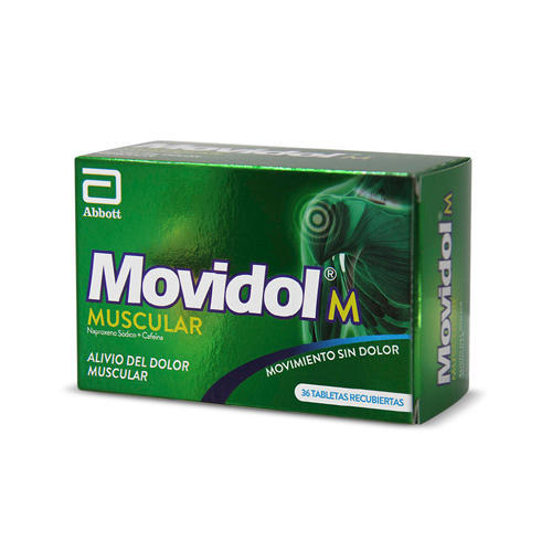 MOVIDOL M CAJA X 36 TABS