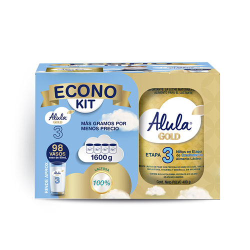 ALULA GOLD 3 X 1600 GR CAJA X 4 UNDS