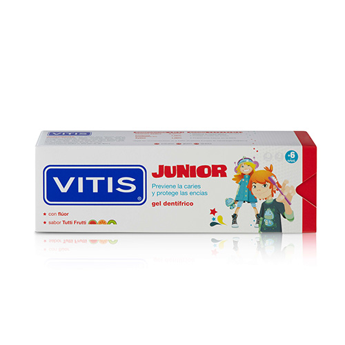 CREMA DENT.VITIS JUNIOR TUBO X 75 ML