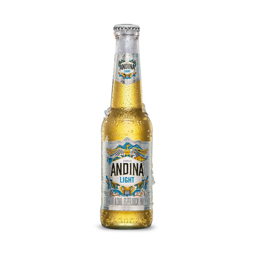 CERVEZA ANDINA LIGHT BOT X 300 ML