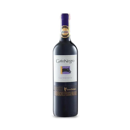 VINO GATO NEGRO CARMENERE BOT. X 750 ML