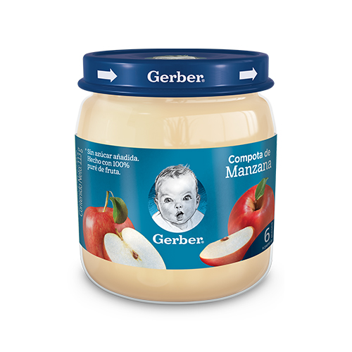 COMPOTA GERBER MANZANA X 113 GR