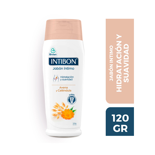 JABON INT.INTIBON AVENA/CAL FCO X 120 GR