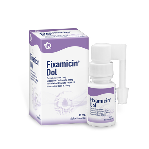 FIXAMICIN DOL SOL.OTICA FCO X 15 ML