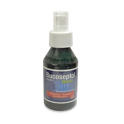 BUCOSEPTOL SOLUCION MENTA FCO X 120 ML