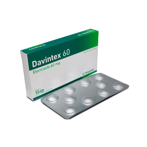 DAVINTEX 60 MG CAJA X 10 COMP