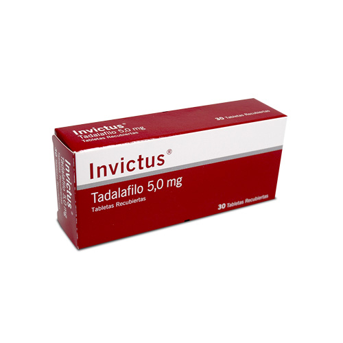 INVICTUS  5 MG CAJA X 30 TABS