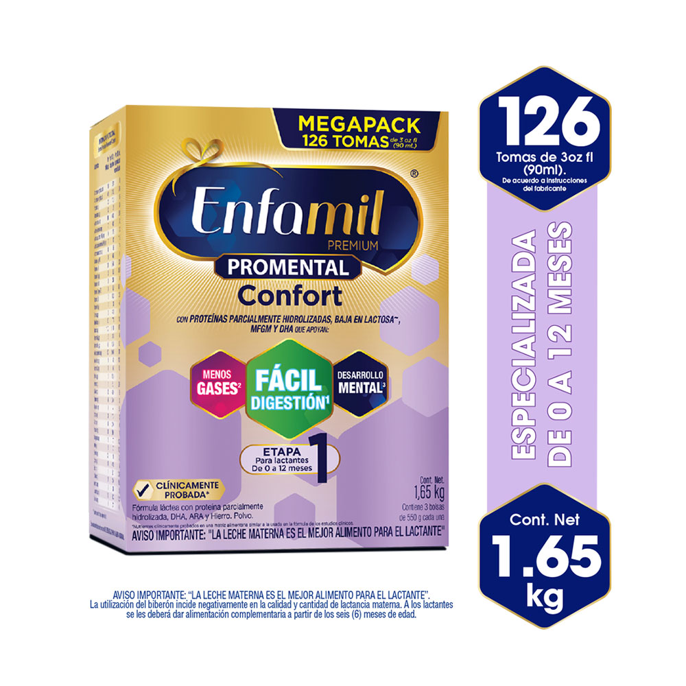 ENFAMIL CONFORT PREMIUM CAJA X 1650 GR