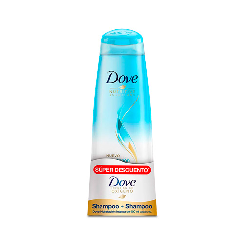 CHAMPU DOVE H.INTENSA X 400ML +CHAMPU X400ML